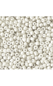 Glass seed beads 11/0 (2mm) White